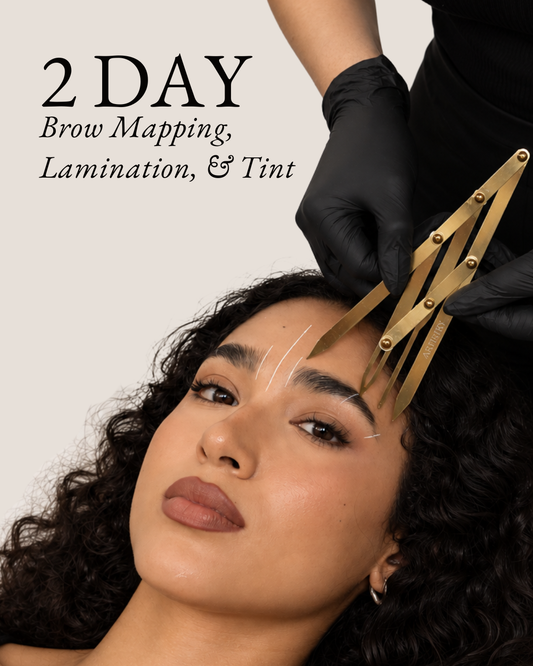 Brow Mapping, Lamination & Tint Class
