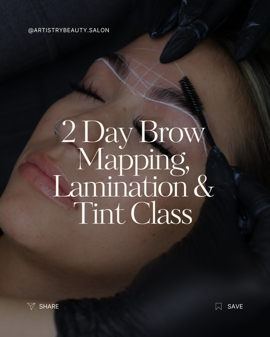 2-Day Brow Mapping, Lamination & Tint