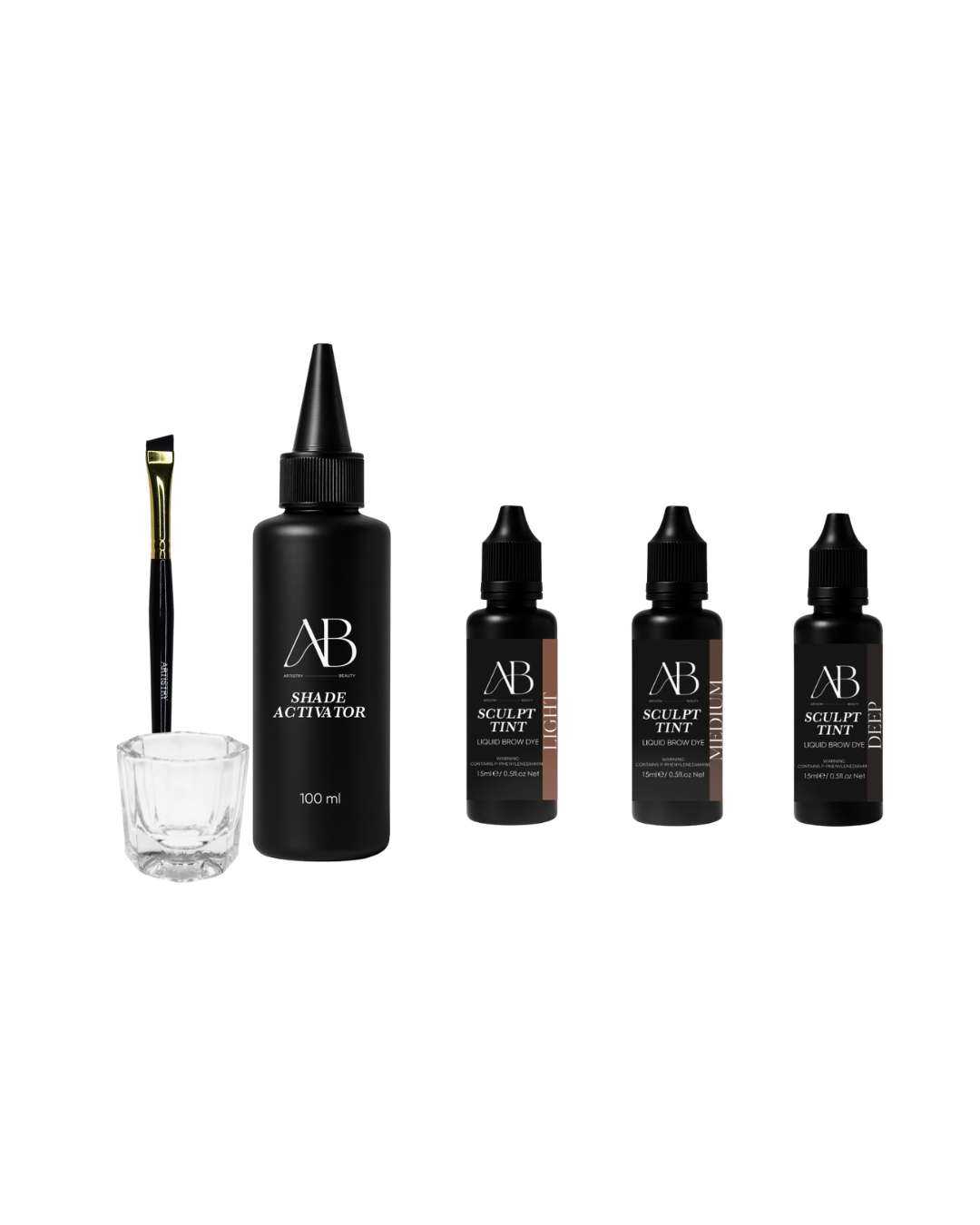 Basic Kit Sculpt Tint Liquid Brow Dye